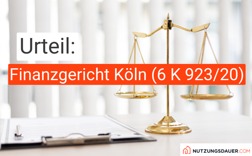 Urteil Finanzgericht Koeln 6 K 923:20