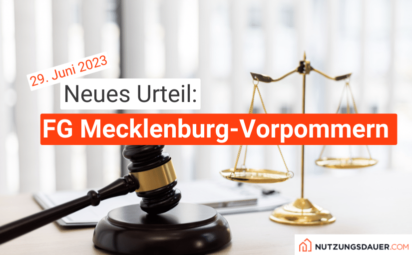 Urteil Nutzungsdauer Gutachten Finanzgericht